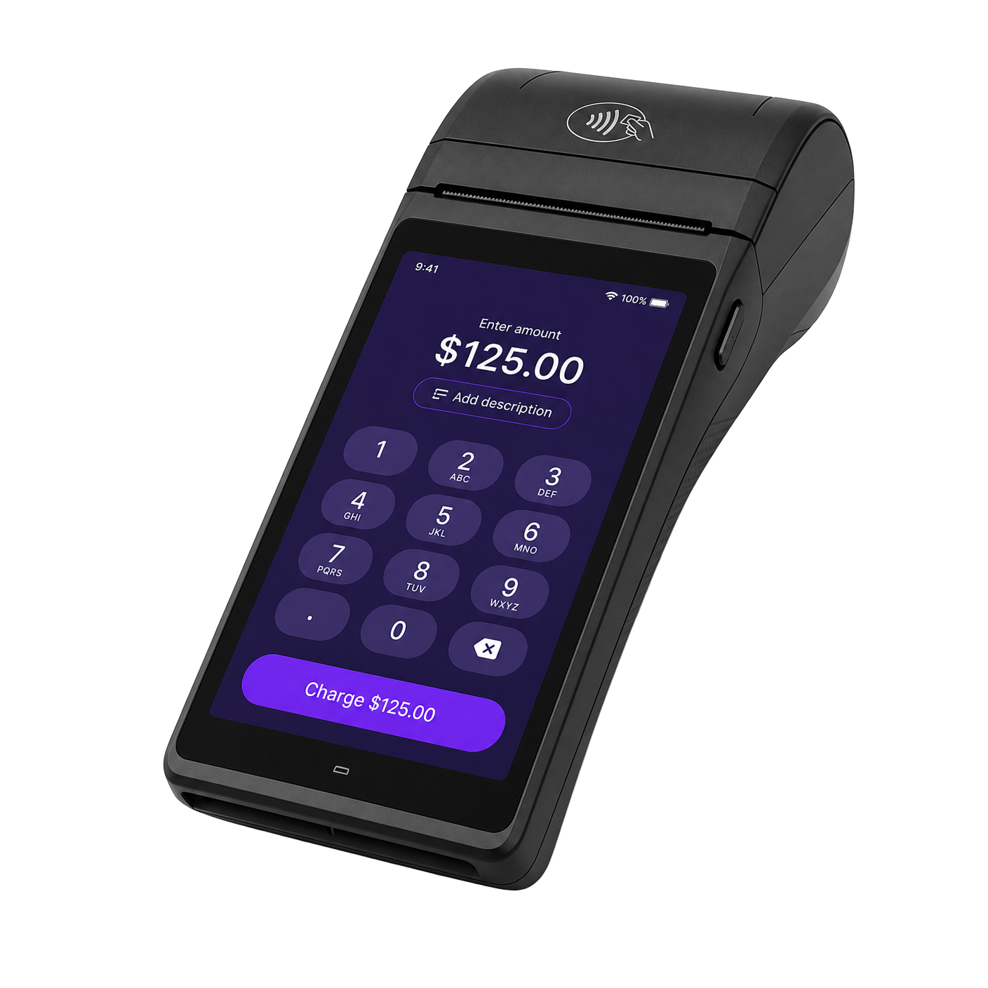 Handheld card payment terminal